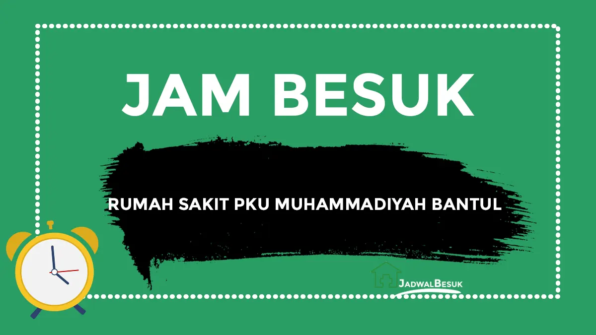 Jam Besuk PKU Bantul