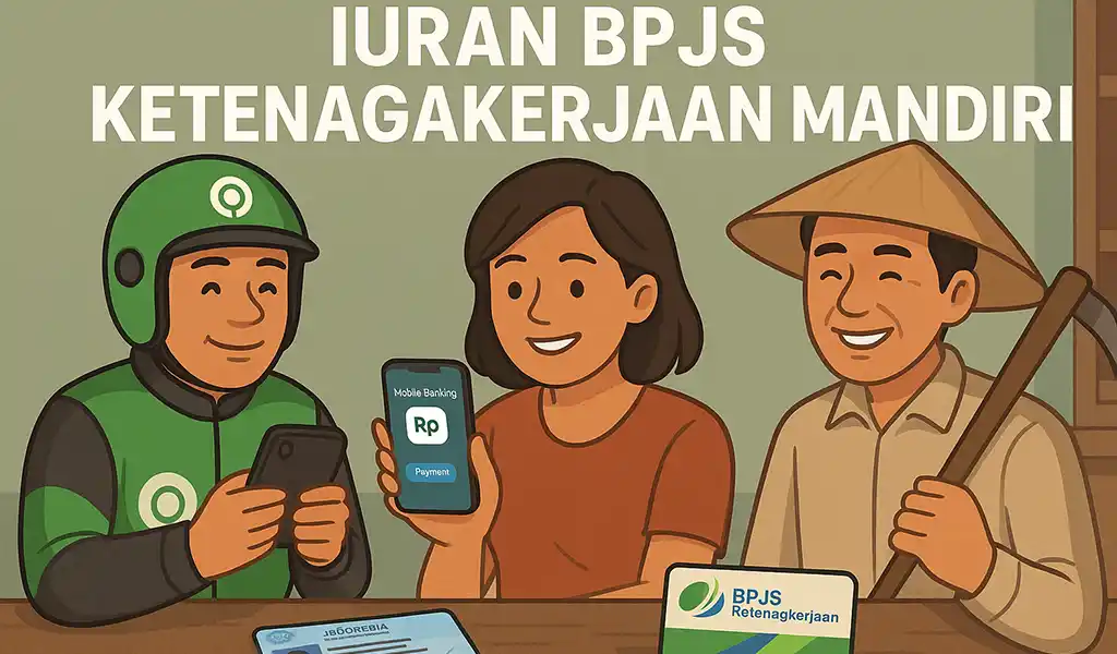 Iuran BPJS Ketenagakerjaan Mandiri dan Cara Bayar