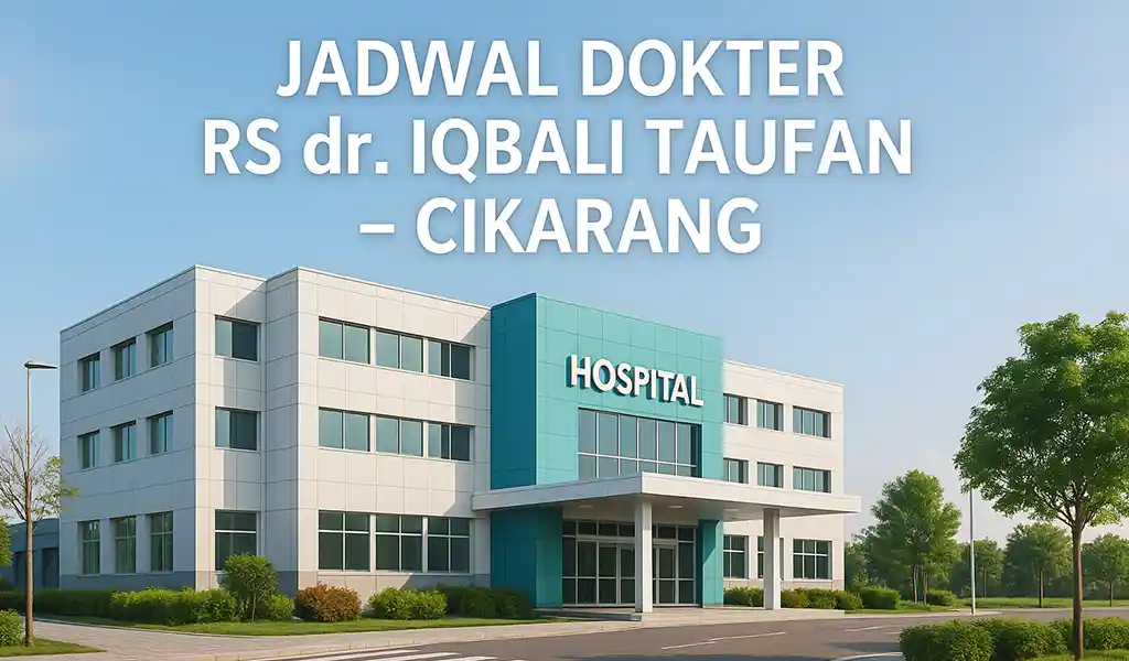 Jadwal Dokter RS Iqbali Taufan