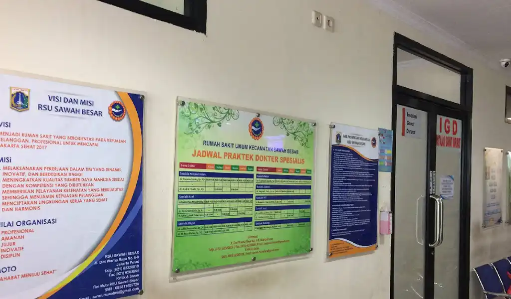 Jadwal Dokter RSUD Sawah Besar Terbaru Jadwal Dokter RSUD Sawah Besar Terbaru